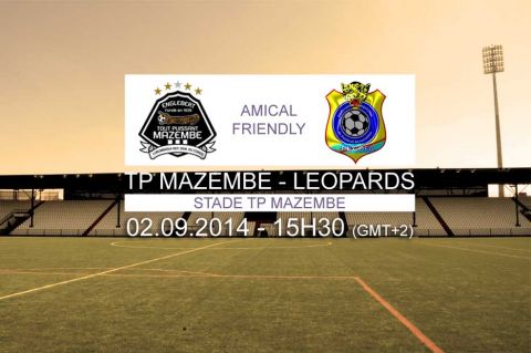 Mazembe affronte les Léopards de la RDC ce mardi