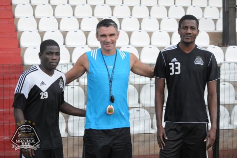 ASSALE and KOUAME with the Elephants 