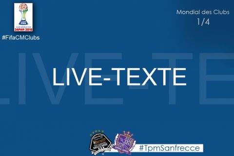 Live texte, TP Mazembe-Sanfrecce Hiroshima