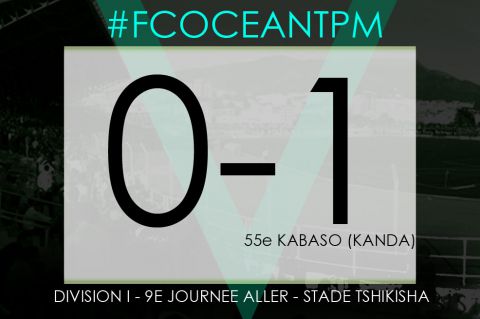 Score final FC Océan Pacifique-TP Mazembe