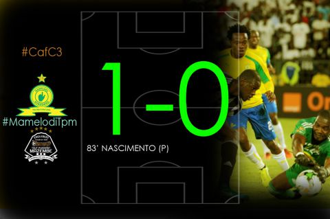 Score final Mamelodi Sundowns FC-TP Mazembe