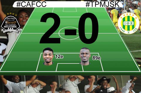 Score final TP Mazembe - JS Kabylie