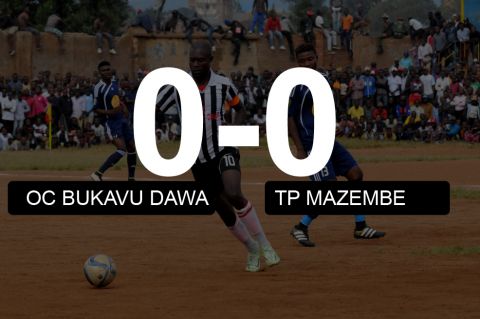 Score final OC Bukavu Dawa-TP Mazembe
