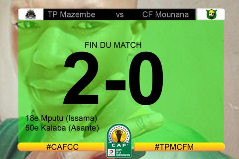 Score final TP Mazembe-CF Mounana