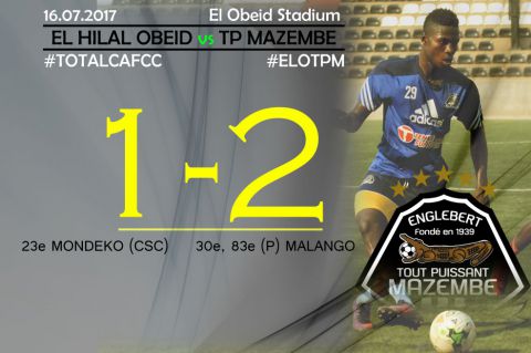 Score final El Hilal Obeid-TP Mazembe