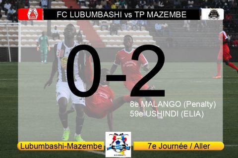 Score final FC Lubumbashi-TP Mazembe