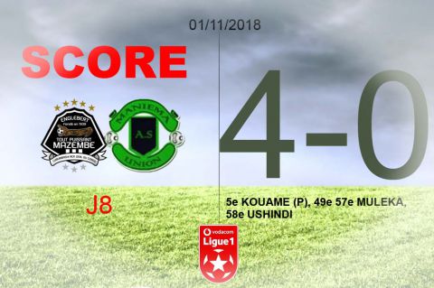 Score final TP Mazembe - AS Maniema Union
