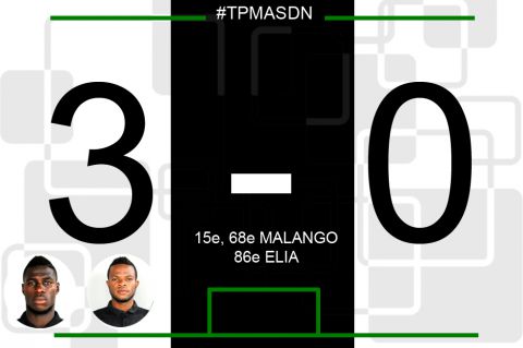 Score final TP Mazembe - AS Dauphin Noir