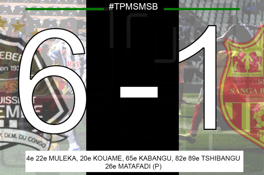 Score final TP Mazembe-SM Sanga Balende