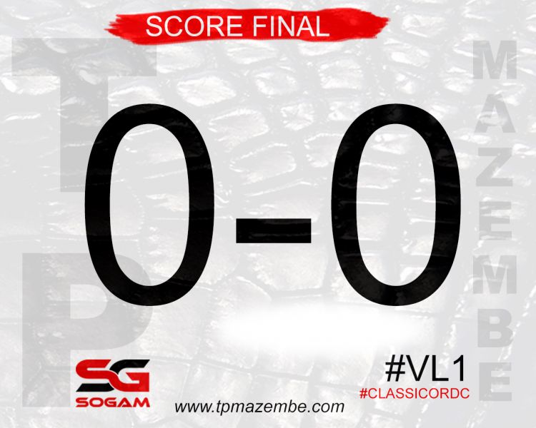 Score final AS Vita Club-TP Mazembe