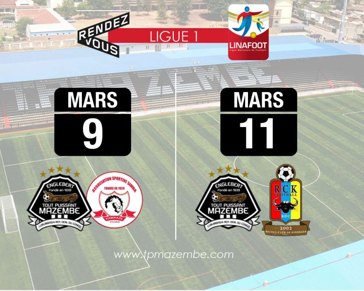 Deux rencontres de L1 entre celles de Sundowns