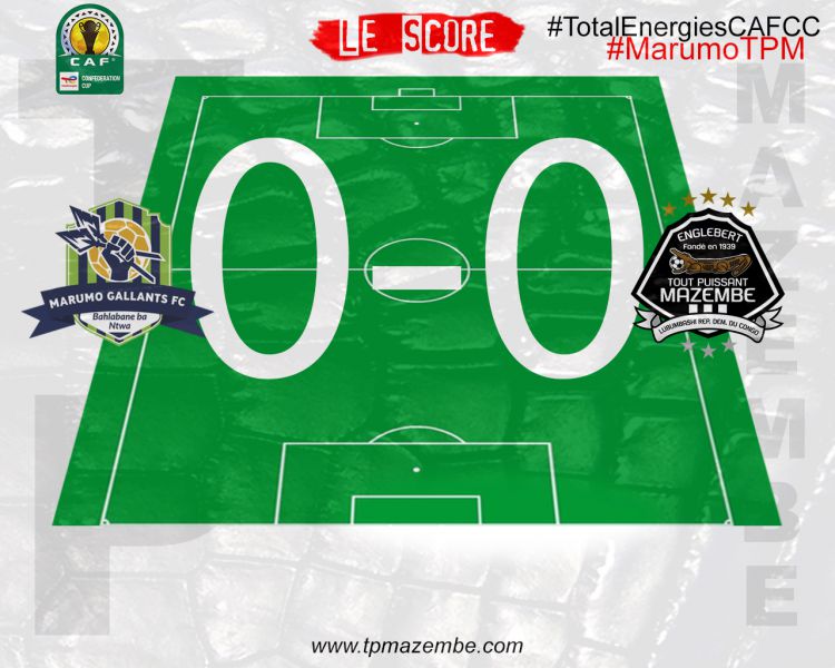 Score final Marumo Gallants FC-TP Mazembe