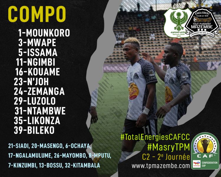 Composition Al Masry Club-TP Mazembe