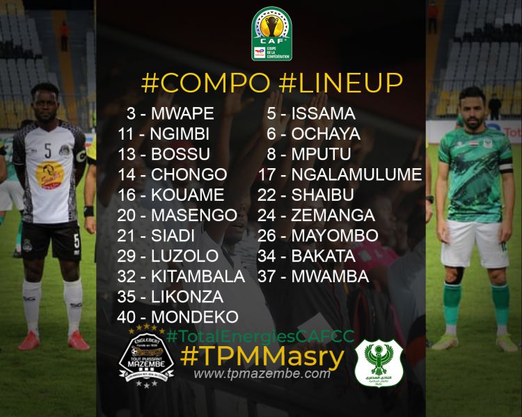 Composition TP Mazembe-Al Masry