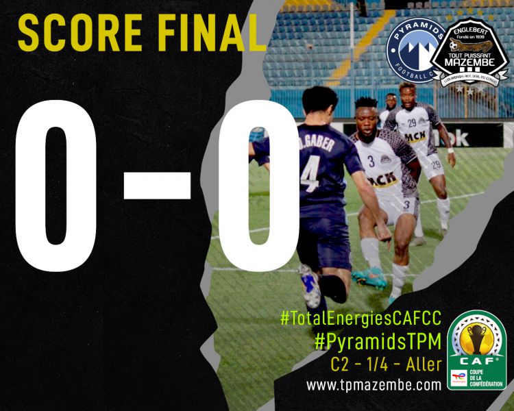 Score final Pyramids FC-TP Mazembe
