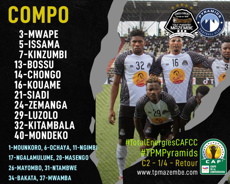Composition TP Mazembe-Pyramids FC