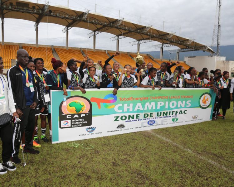 Vainqueur UNIFFAC, Mazembe en Ligue des champions!