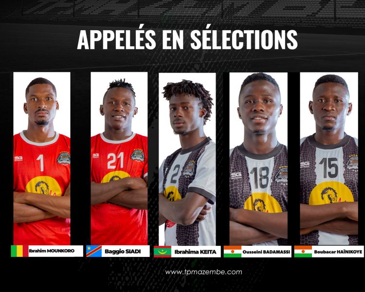 Retour à Kamalondo sans cinq internationaux