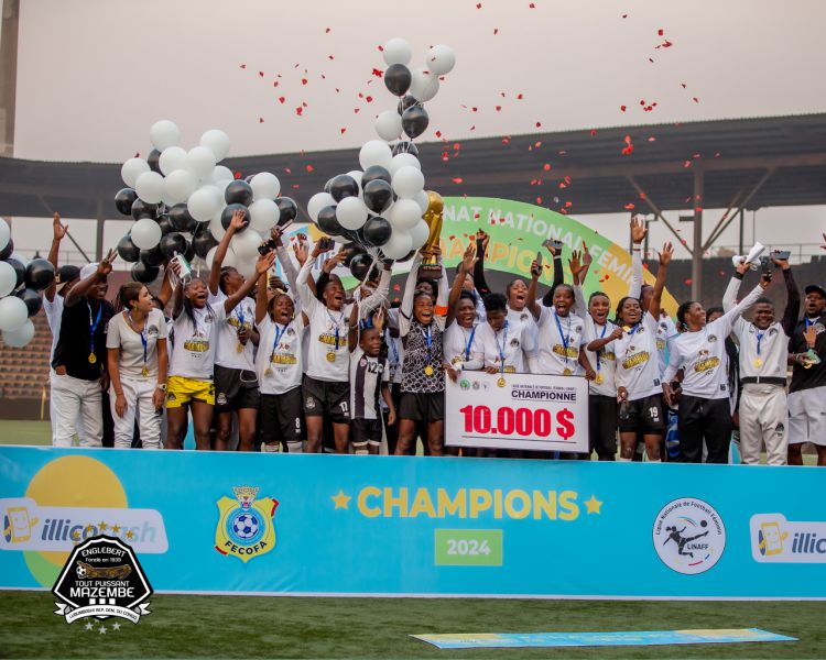 Le TPM féminin domine le football congolais