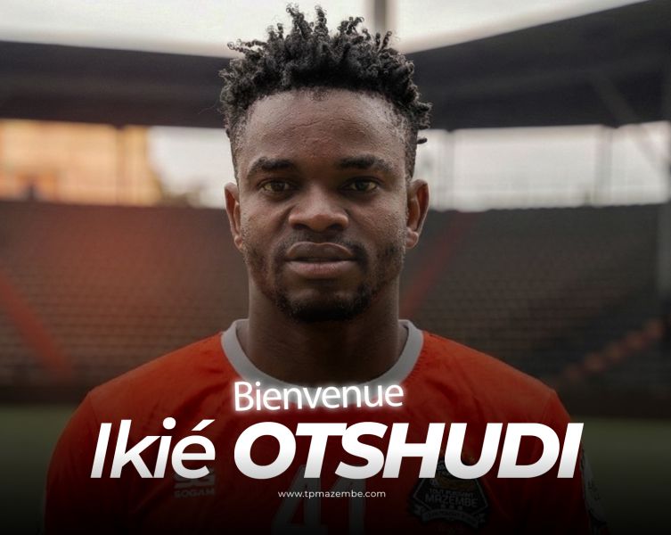 Ikié OTSHUDI, un jeune international U20 à Mazembe