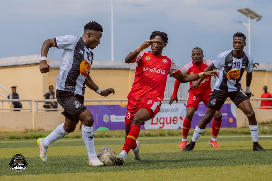 Marc DIOUF, impérial, assure le nul pour les Corbeaux